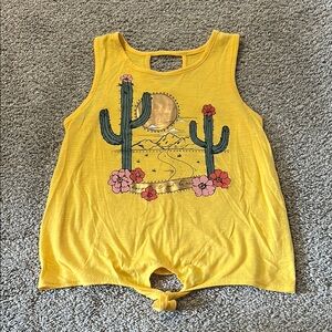 Mudd Mustard Yellow Tank Top